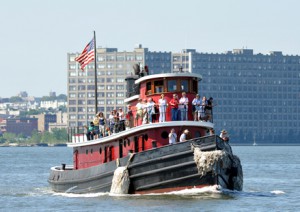 North River Historic Ship Society NRHSS Tugboat Pugasus on the Hudson